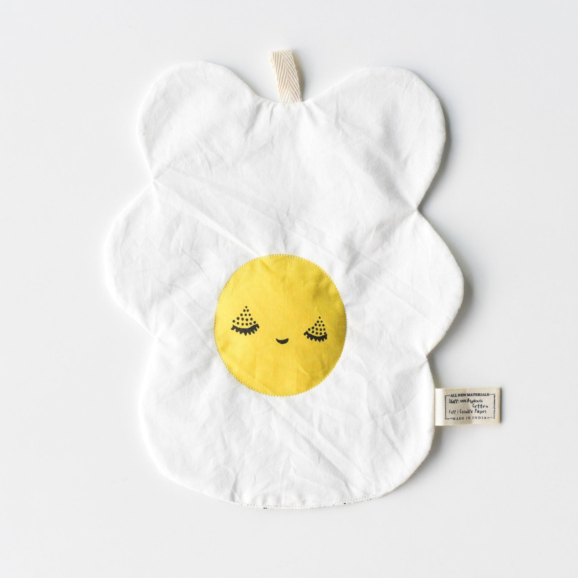Organic Crinkle Toy - Egg - Chickadees Wooden Toys
