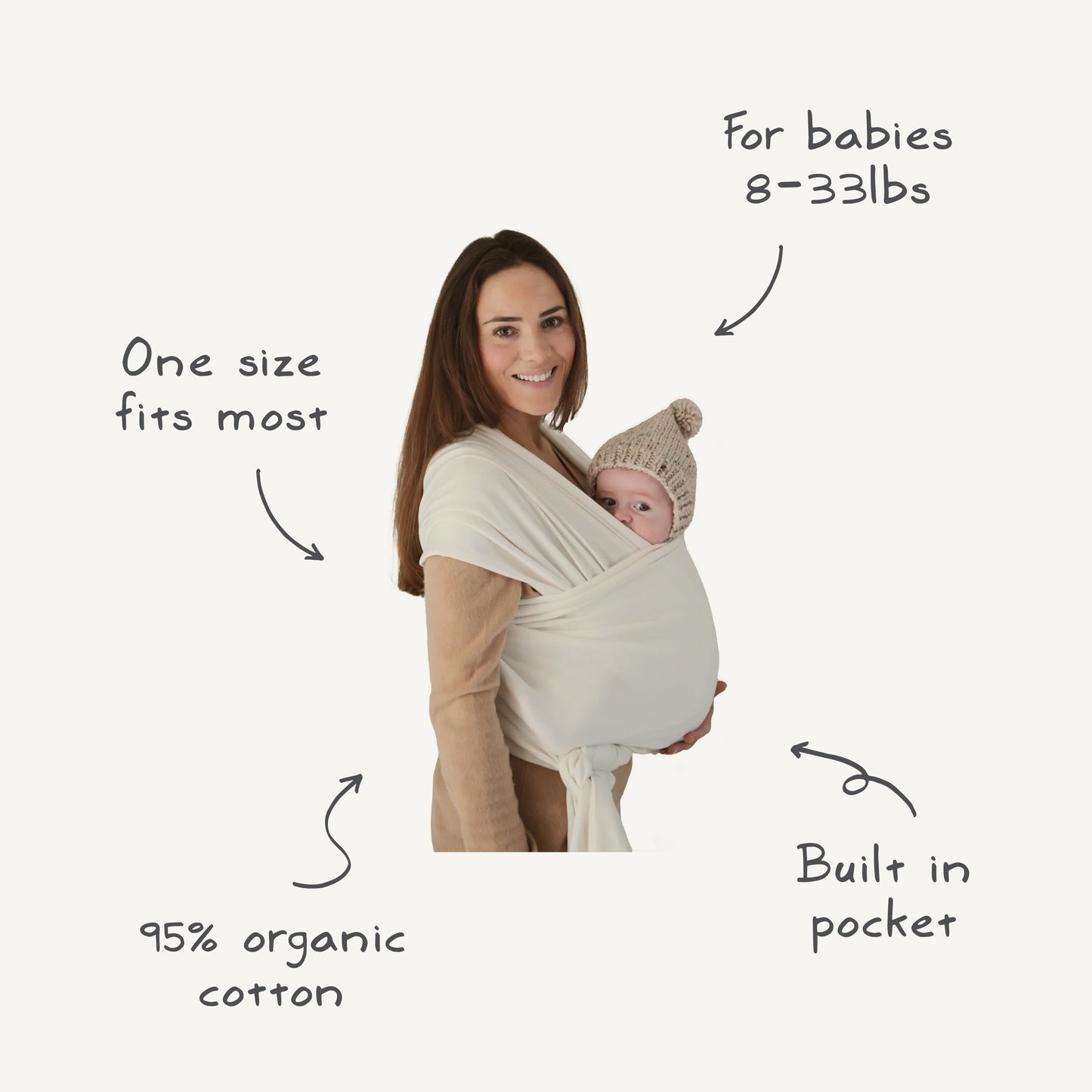 Baby Wrap - Chickadees Wooden Toys