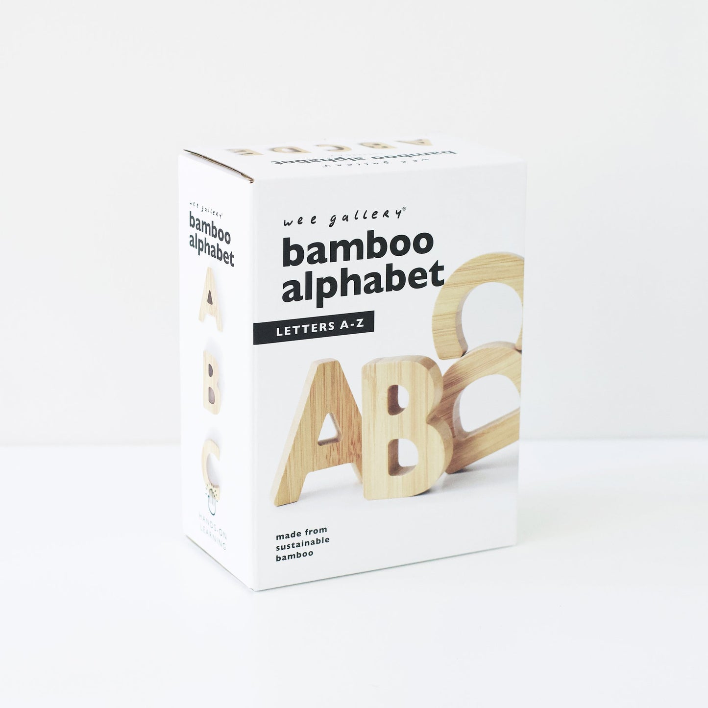 Bamboo Alphabet - Chickadees Wooden Toys