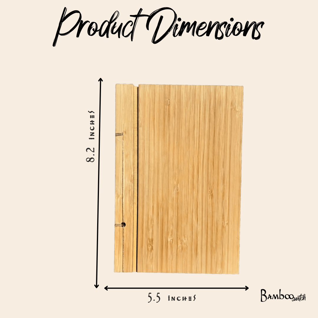 Bamboo Notebook - Chickadees Wooden Toys