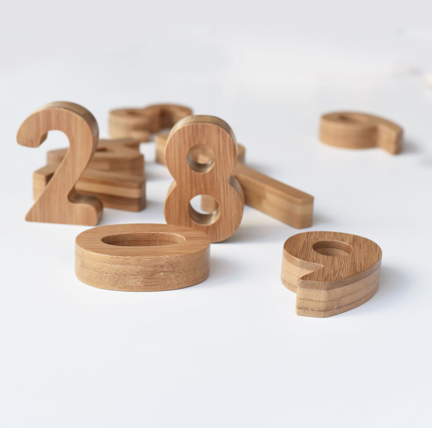Bamboo Numbers - Chickadees Wooden Toys
