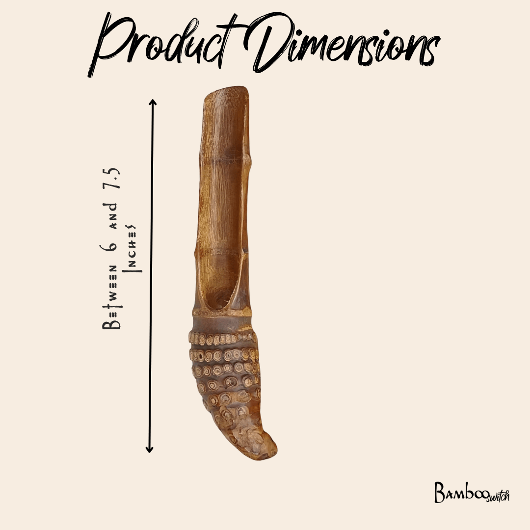 Bamboo Root Scoop | Ideal For Tea & Laundry Detergent