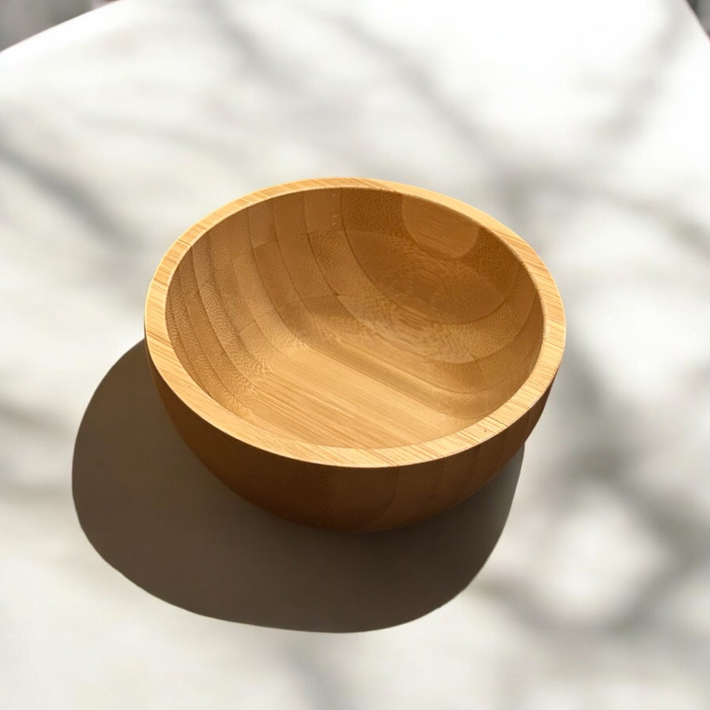 Bamboo Serving Bowl - Chickadees Wooden Toys