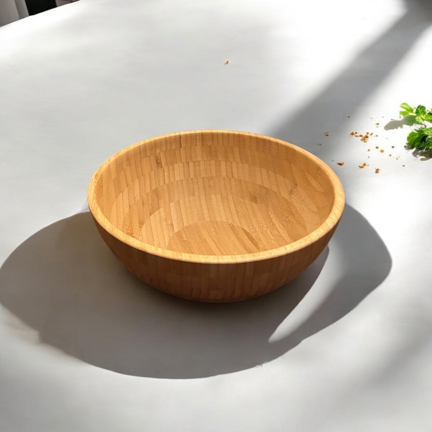 Bamboo Serving Bowl - Chickadees Wooden Toys