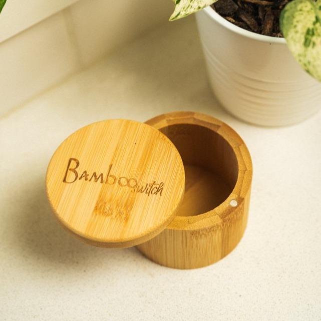 Bamboo Spice Storage Container - Chickadees Wooden Toys