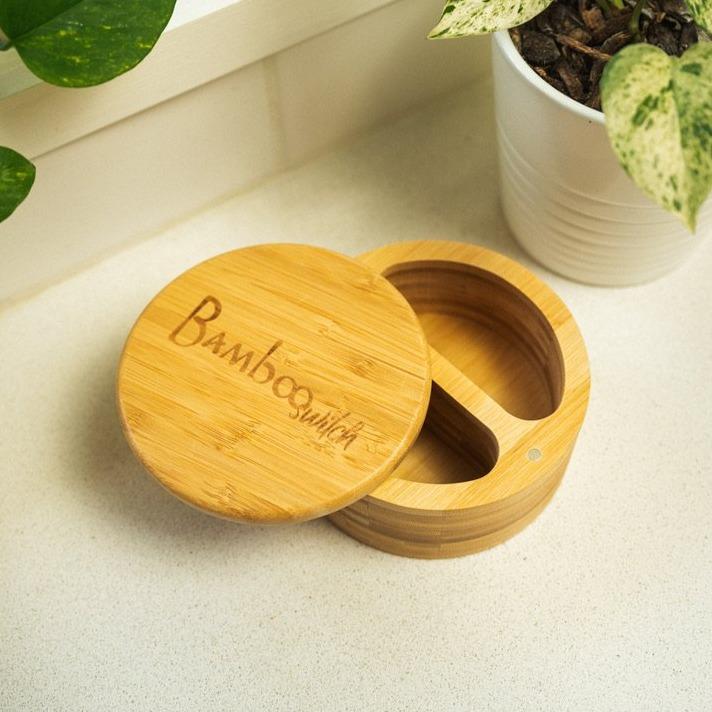 Bamboo Spice Storage Container - Chickadees Wooden Toys