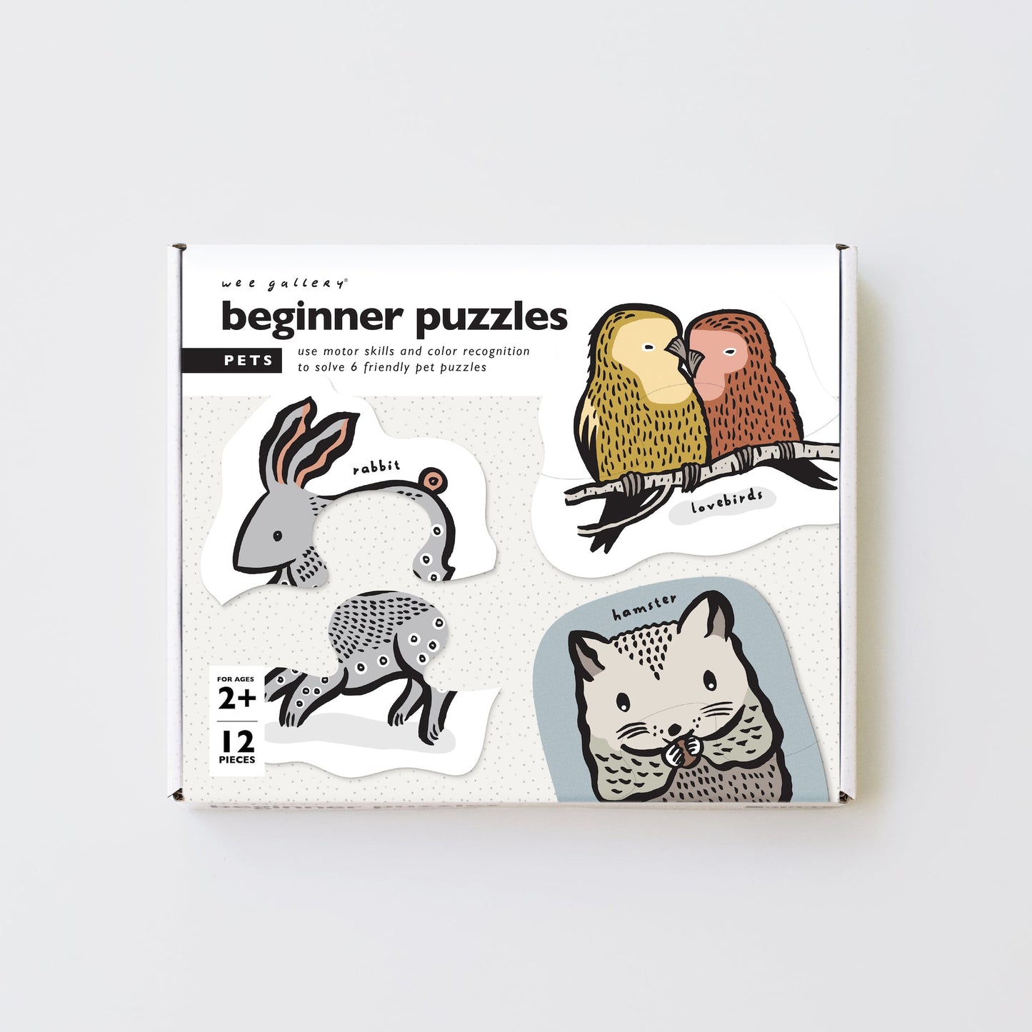 Beginner Puzzles - Pets - Chickadees Wooden Toys