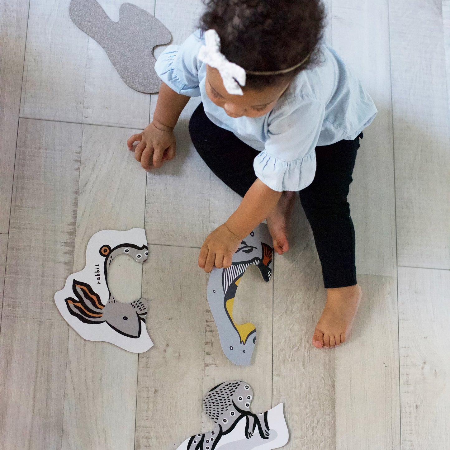 Beginner Puzzles - Pets - Chickadees Wooden Toys