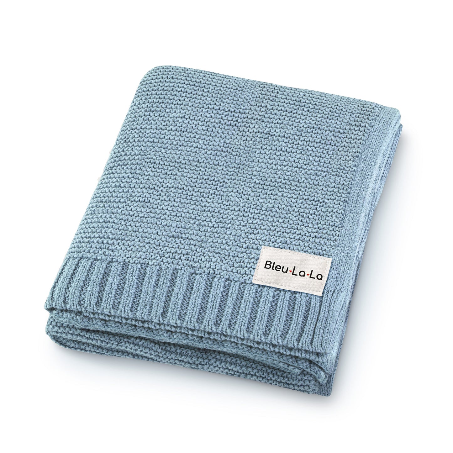 Heritage Knit - 100% Organic Cotton Luxury Knit Baby Swaddle Blanket - Chickadees Wooden Toys