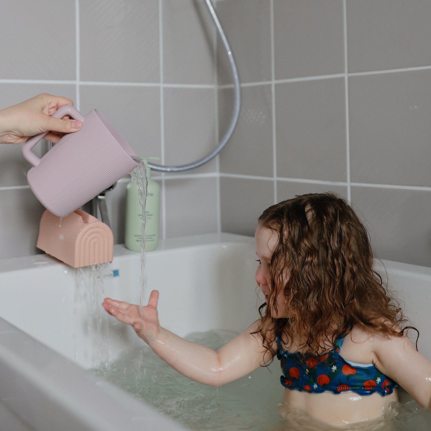 Bath Rinse Cup - Chickadees Wooden Toys