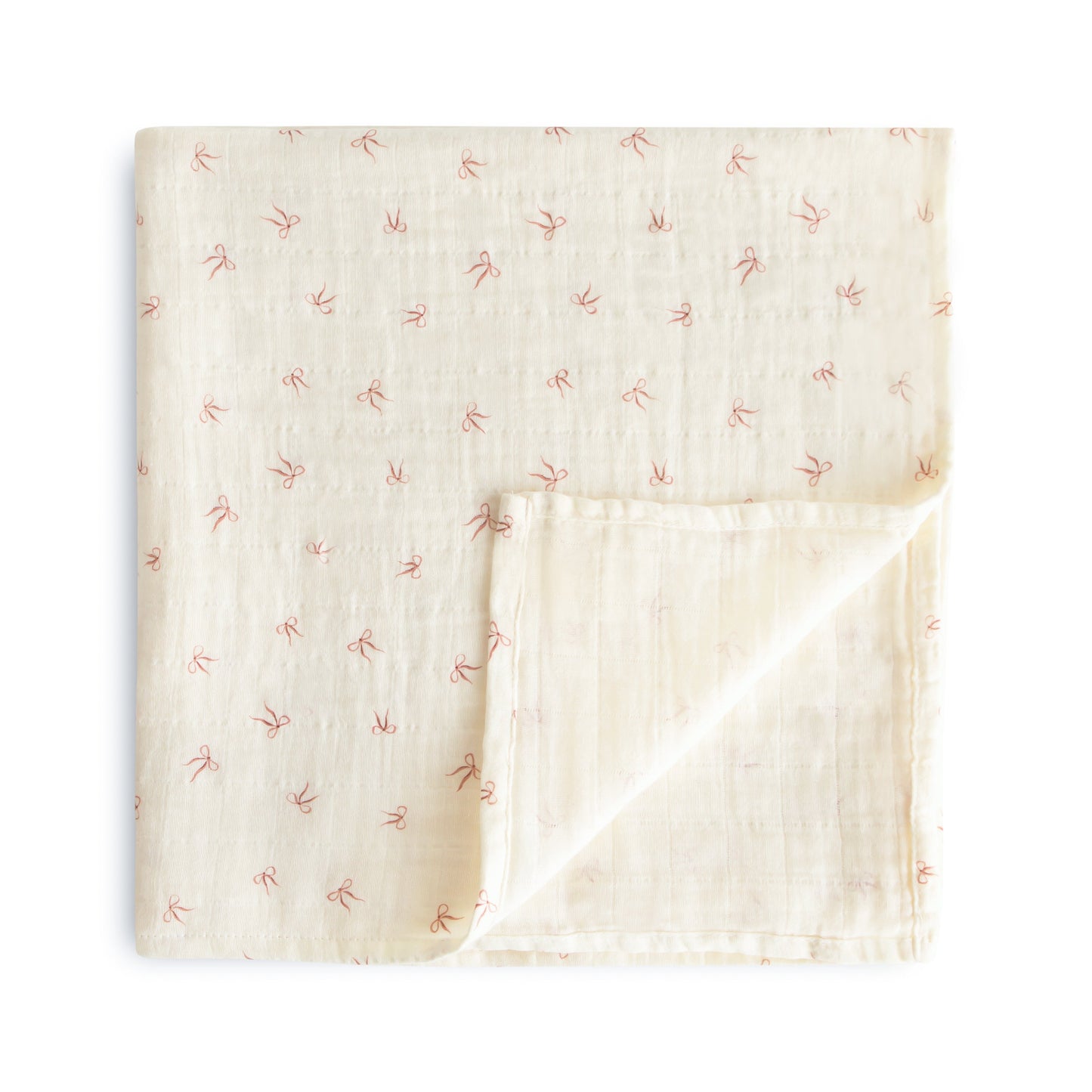 Organic Cotton Muslin Swaddle Blanket - Chickadees Wooden Toys