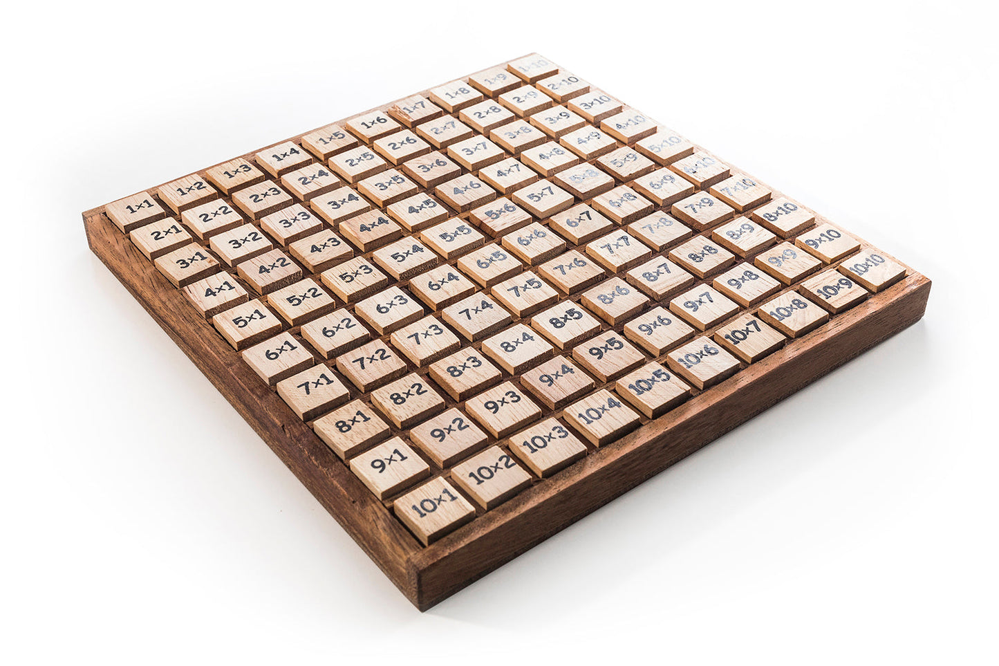 Multiplication Table - Hundred Board - Chickadees Wooden Toys