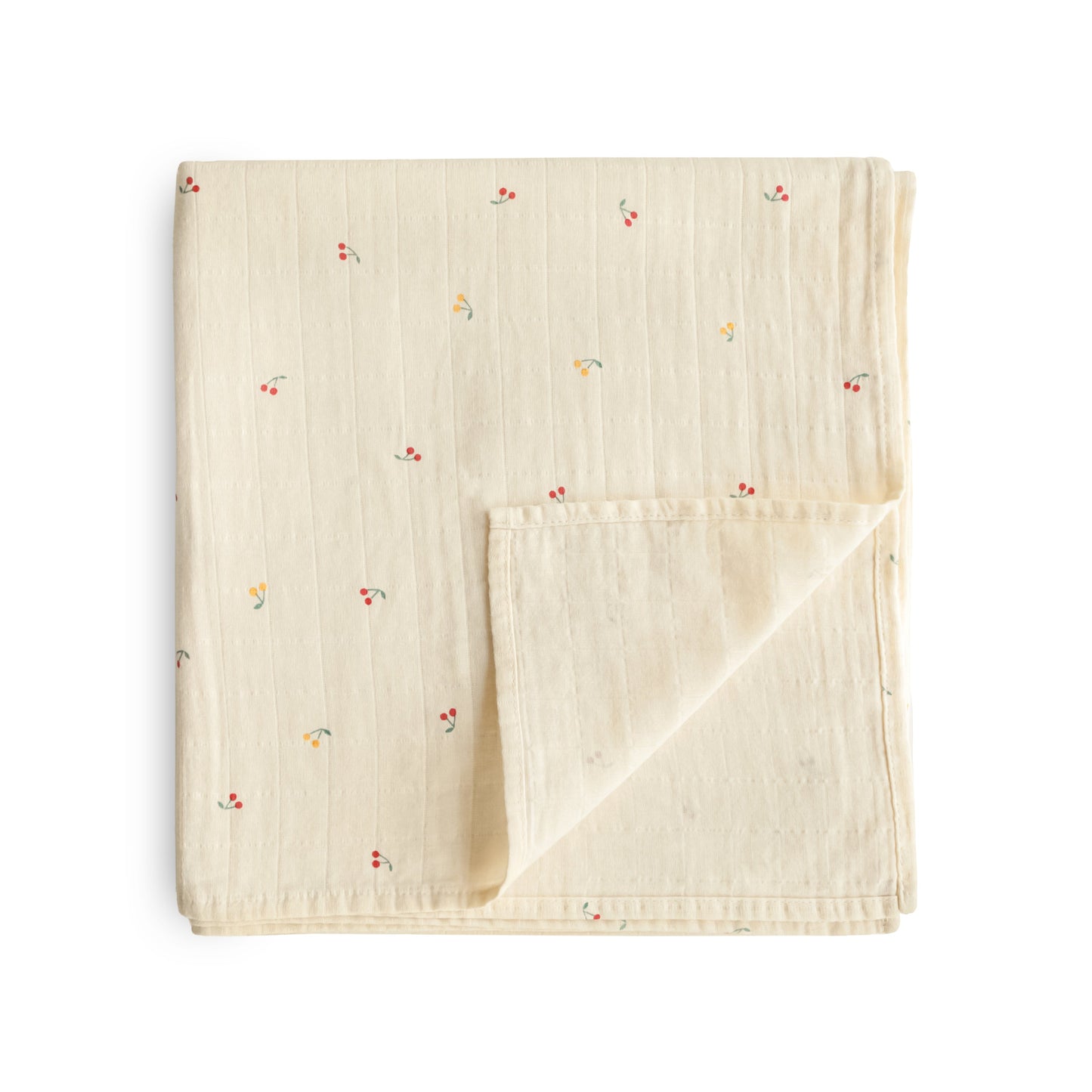 Organic Cotton Muslin Swaddle Blanket - Chickadees Wooden Toys