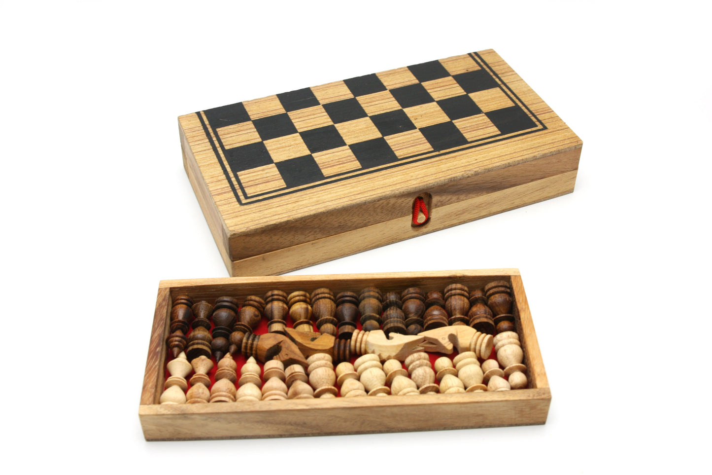 Chess, Checkers & Backgammon - Chickadees Wooden Toys