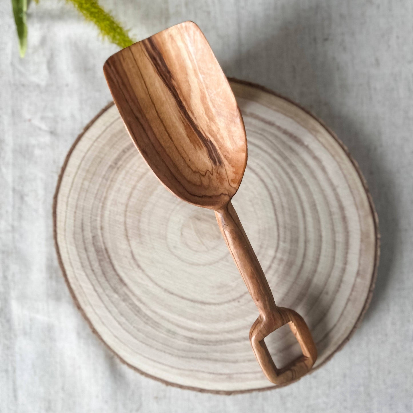 Olive Wood Shovel - Chickadees Wooden Toys