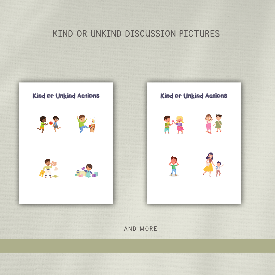 Kindness Grows Activity Pages - Chickadees Wooden Toys