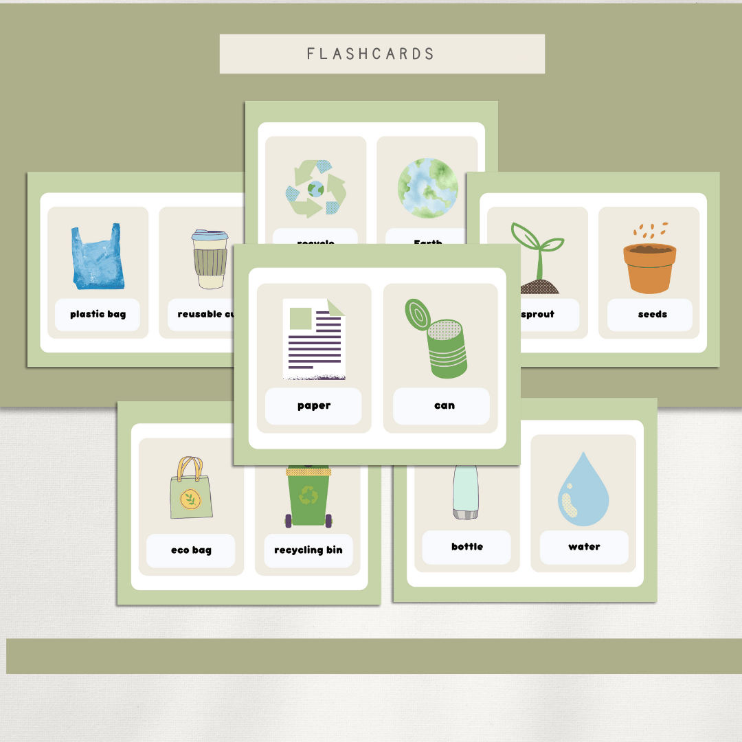 Earth Day Activities - Digital Download - Chickadees Wooden Toys