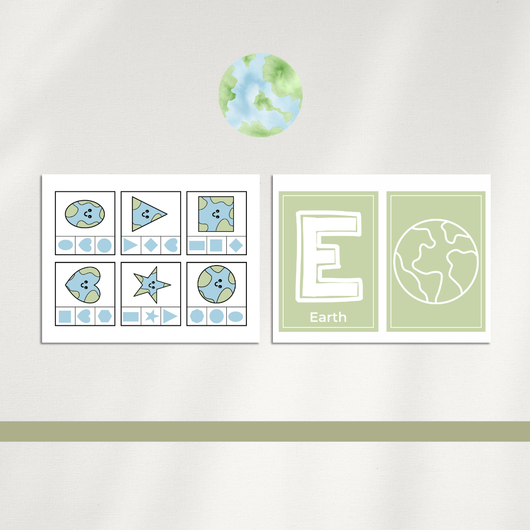Earth Day Activities - Digital Download - Chickadees Wooden Toys