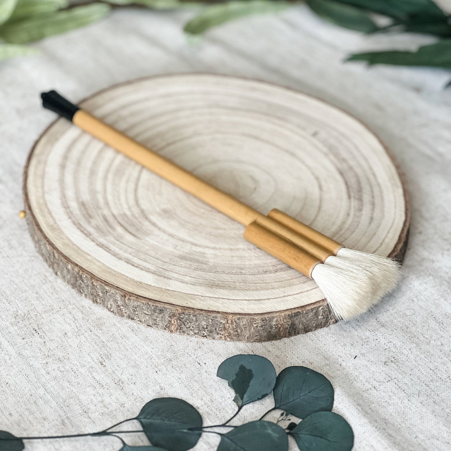 Long Handle Brush - Chickadees Wooden Toys