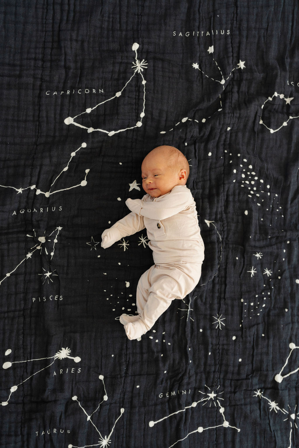 Astrology Throw Blanket - Chickadees Wooden Toys
