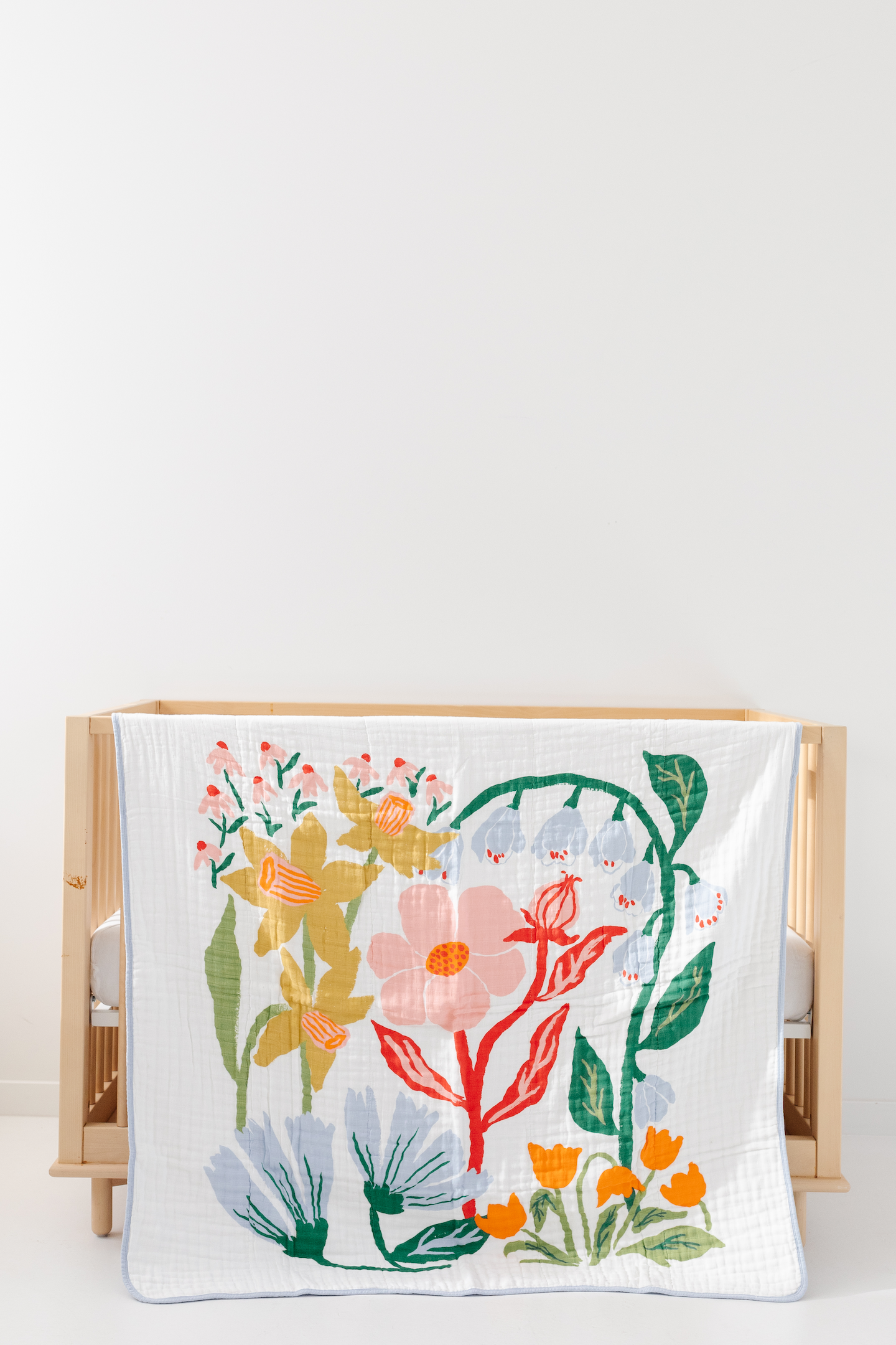 Cottage Garden Quilt - Chickadees Wooden Toys