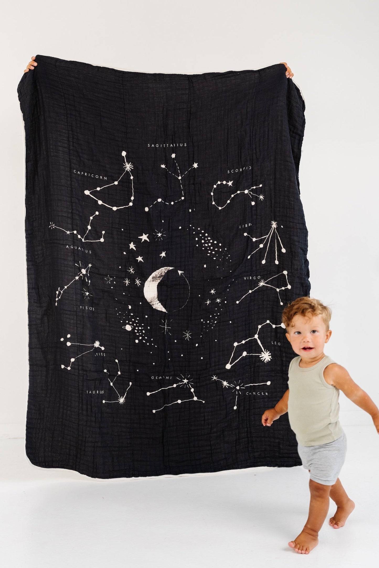 Astrology Throw Blanket - Chickadees Wooden Toys