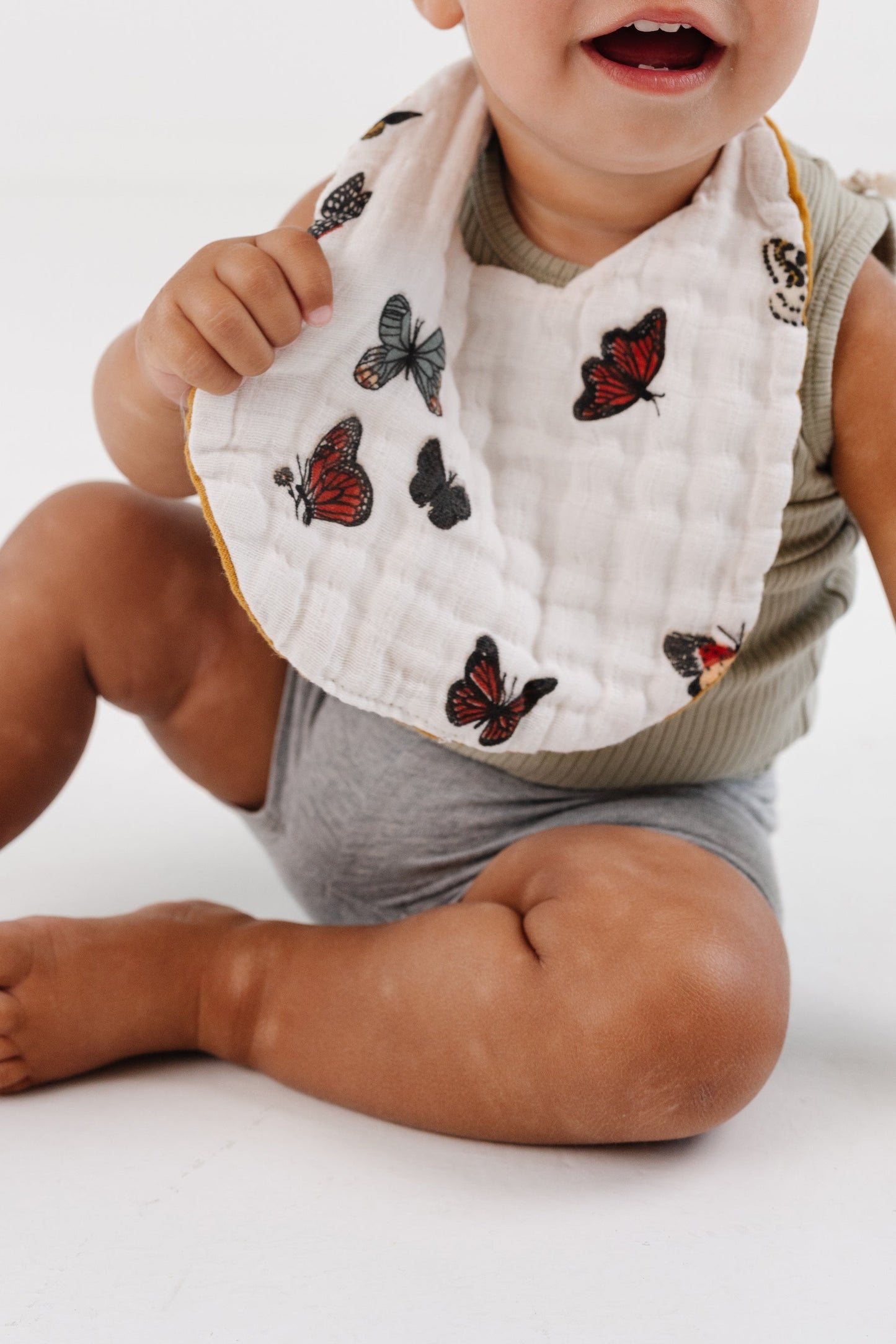 Butterfly Bib - Chickadees Wooden Toys