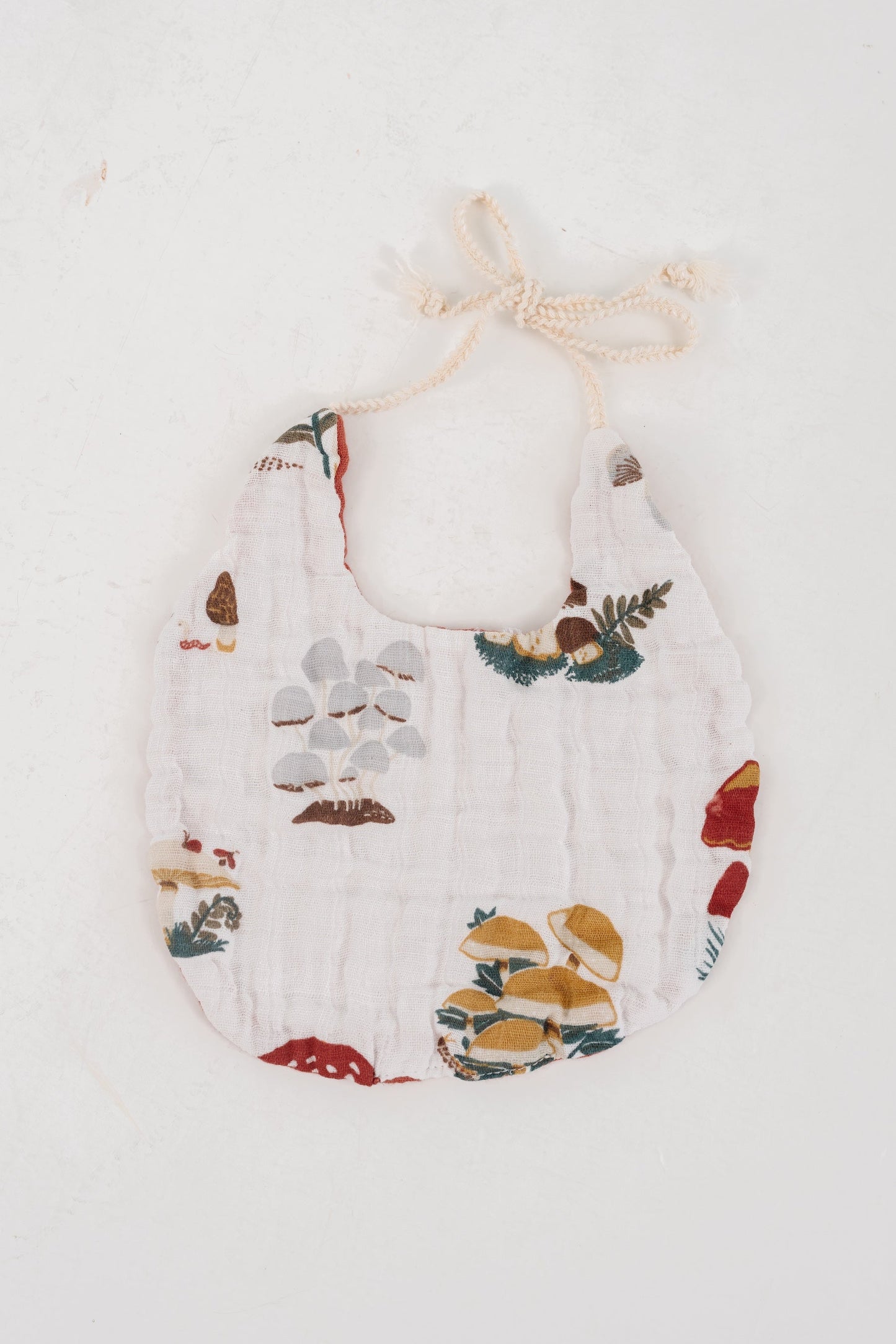 Mushroom Bib - Chickadees Wooden Toys