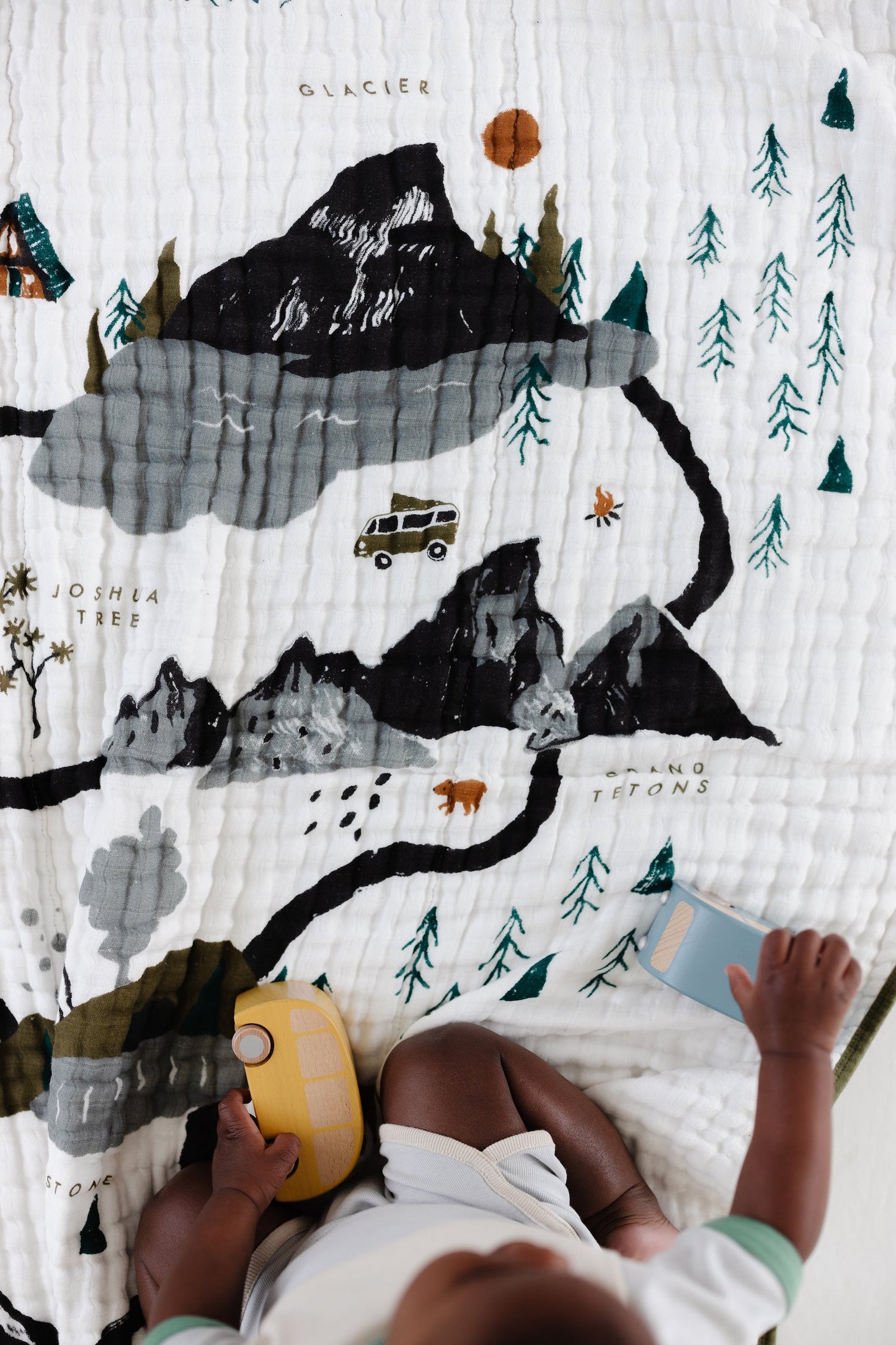 National Parks Quilt - Chickadees Wooden Toys