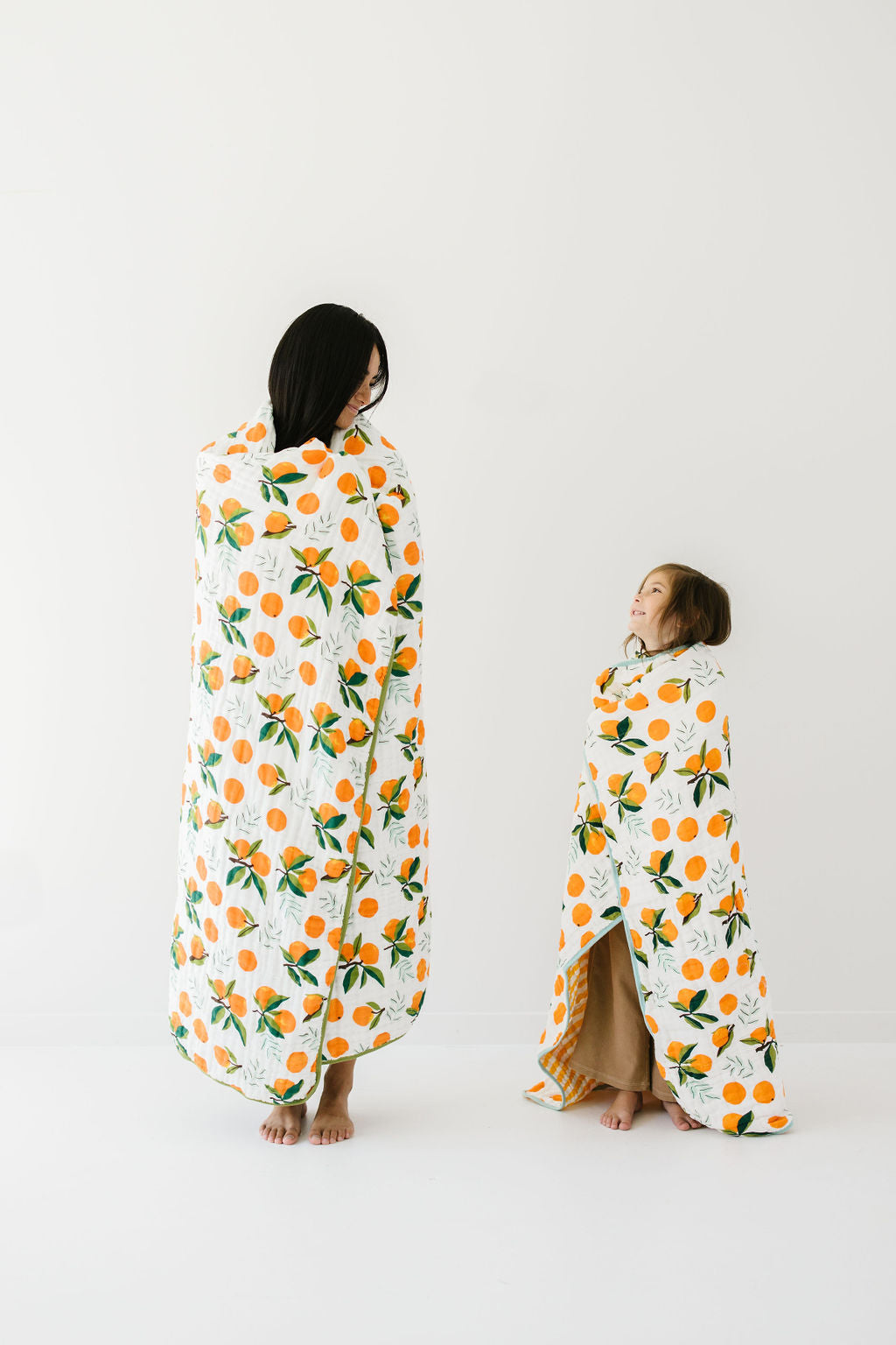 Clementine Throw Blanket - Chickadees Wooden Toys