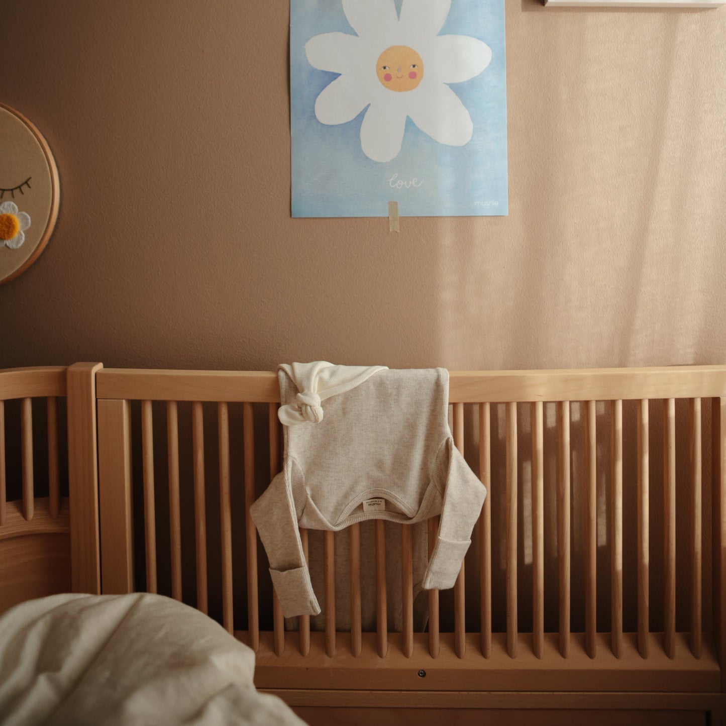 Ribbed Baby Beanie - Chickadees Wooden Toys