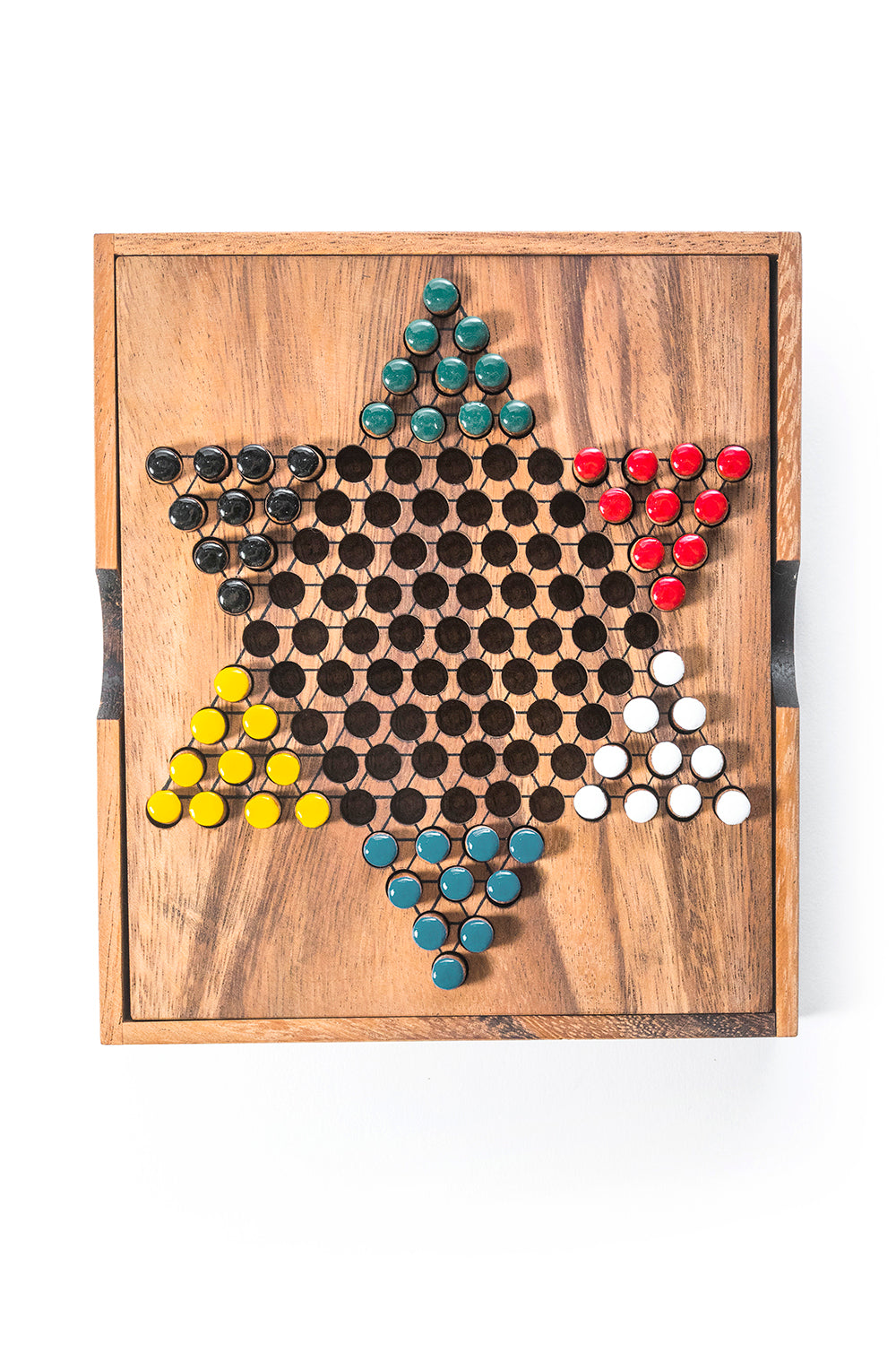 Chinese Checkers Board Game - Chickadees Wooden Toys