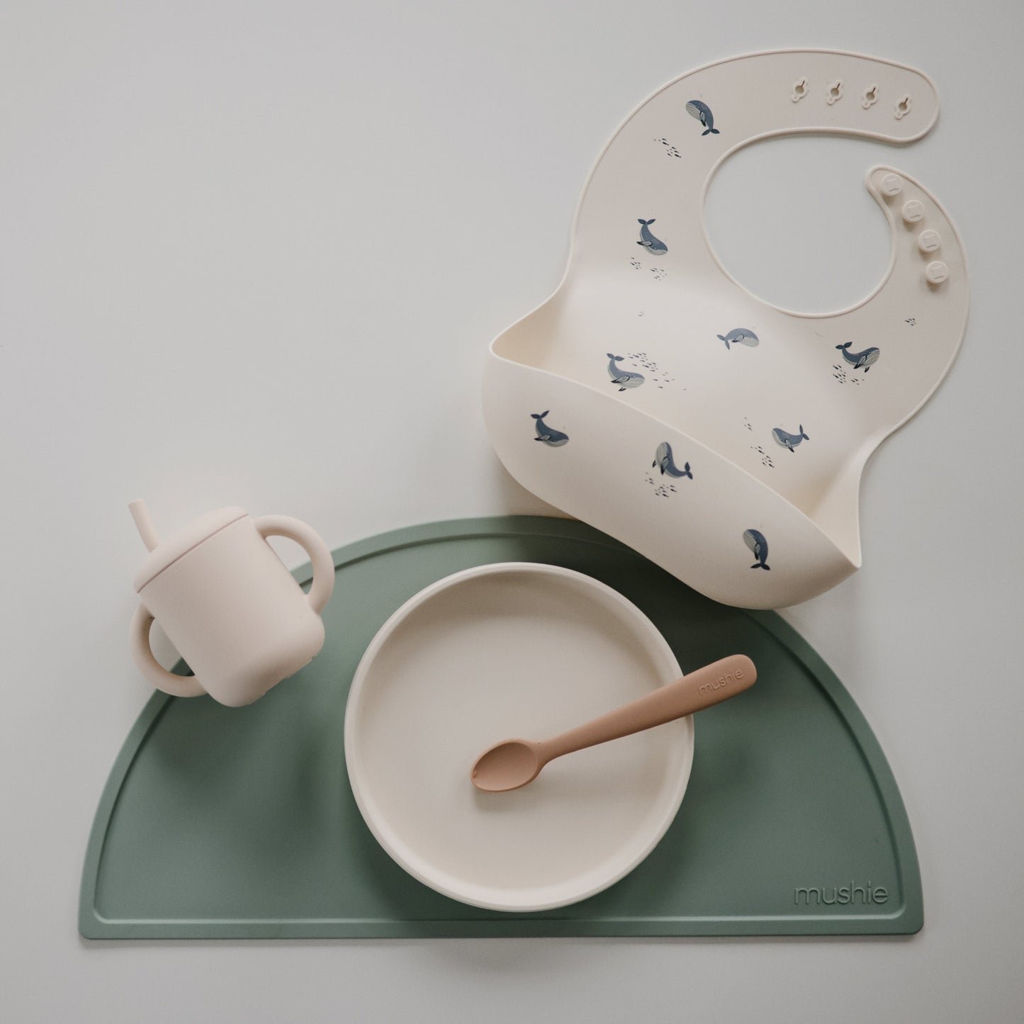 Silicone Baby Bib - Chickadees Wooden Toys