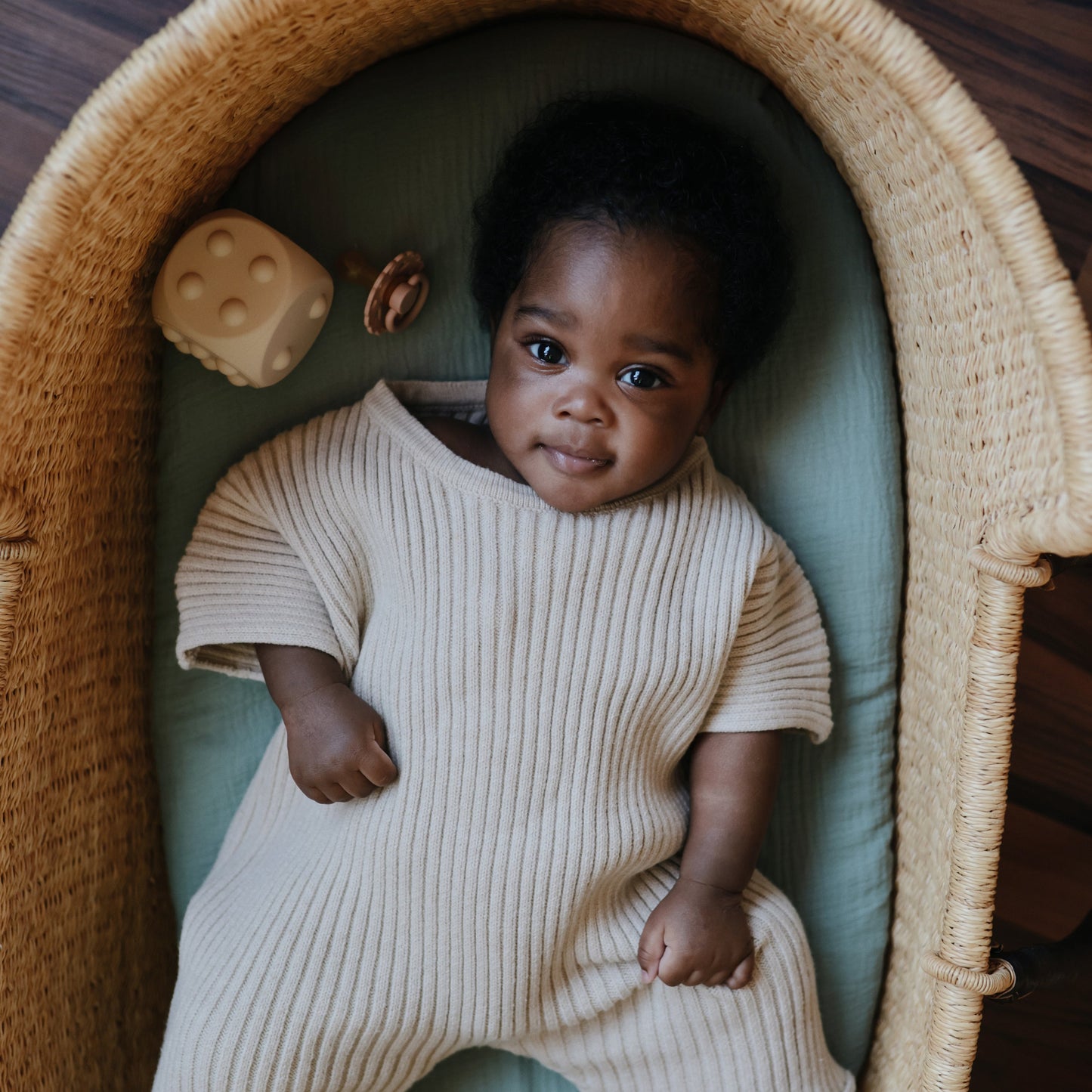 Extra Soft Bassinet Muslin Crib Sheet - Chickadees Wooden Toys