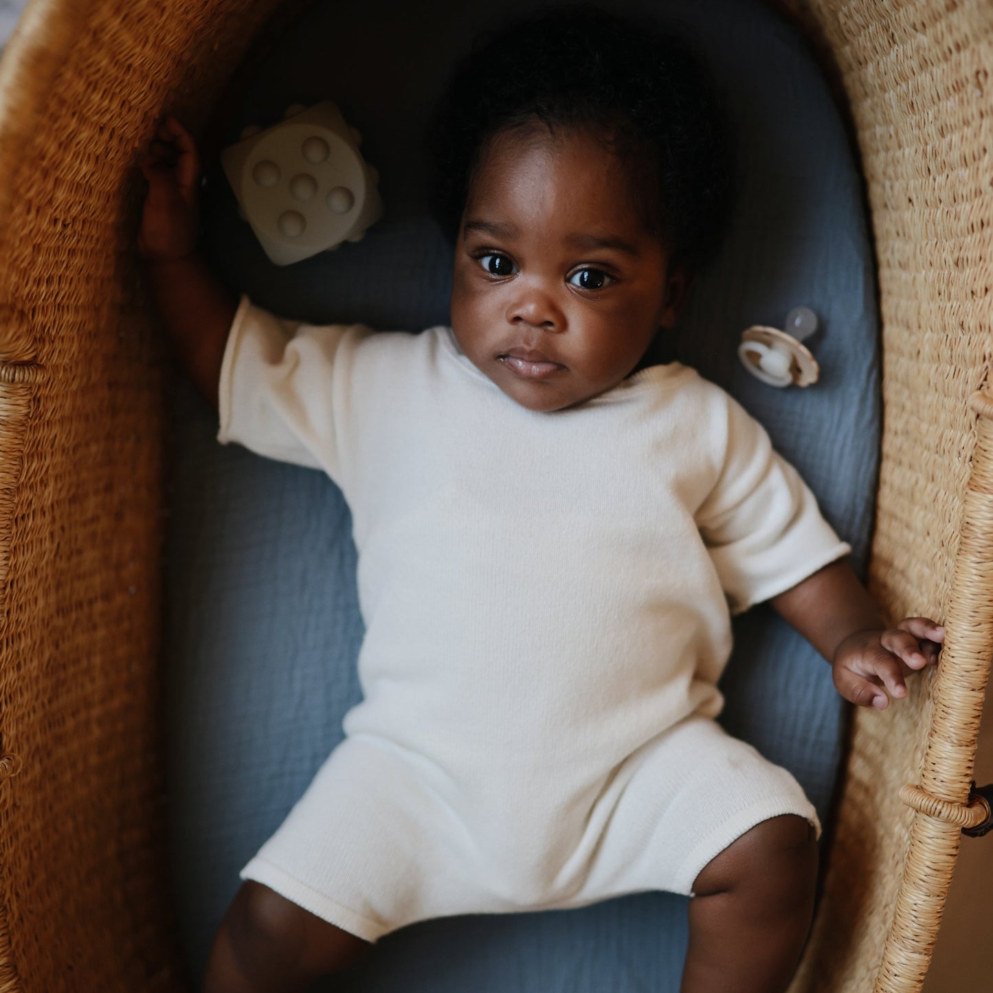 Extra Soft Bassinet Muslin Crib Sheet - Chickadees Wooden Toys