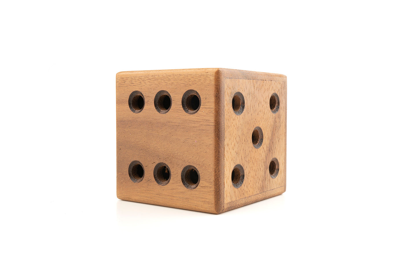 Dice Maze Puzzle - Wooden Brain Teaser Puzzle - Chickadees Wooden Toys