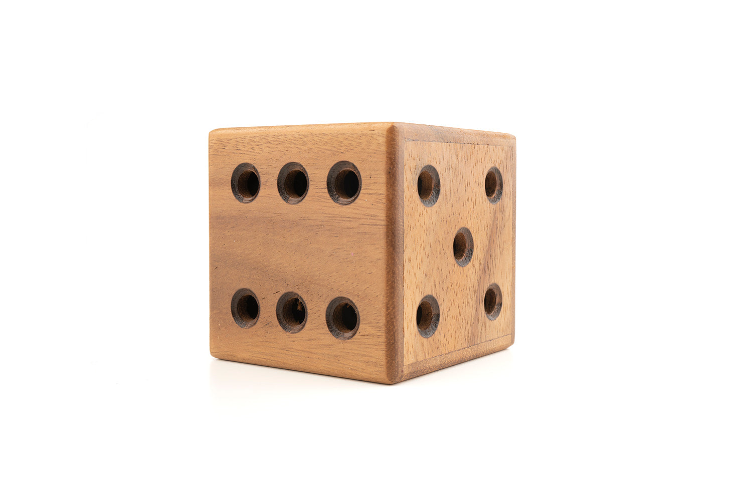 Dice Maze Puzzle - Wooden Brain Teaser Puzzle - Chickadees Wooden Toys