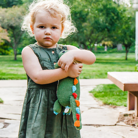 Storytime Green Dragon - Chickadees Wooden Toys