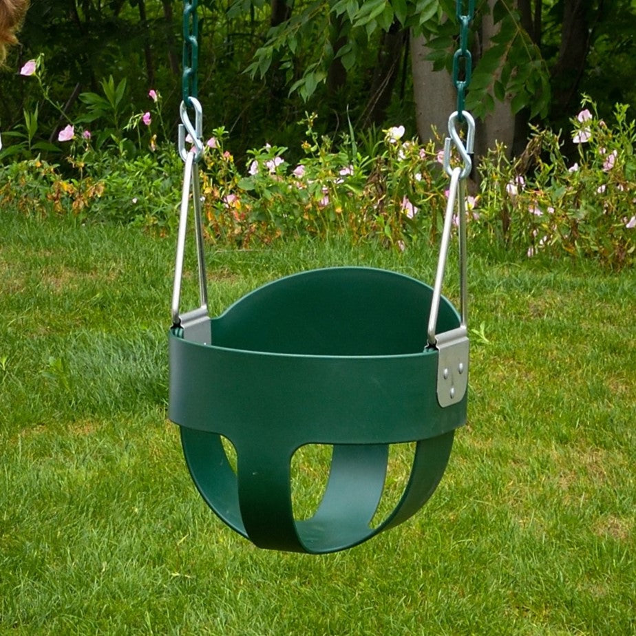 Baby Swing Seat for Large Craftsman Swing Set | Secure Cotton Hammock (Set Not Included) - Chickadees Wooden Toys