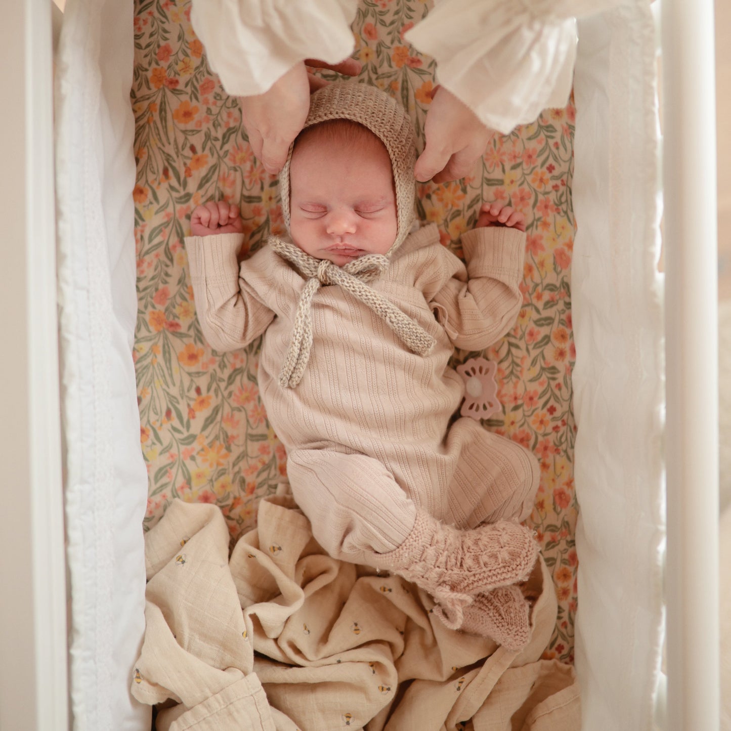 Extra Soft Muslin Crib Sheet - Chickadees Wooden Toys