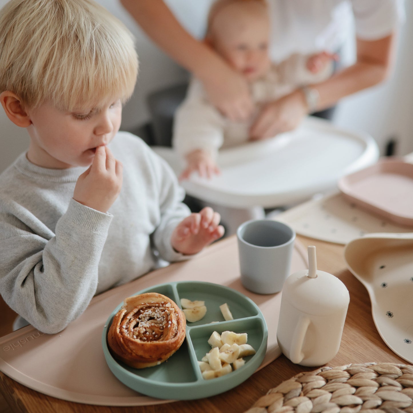 Silicone Placemat - Chickadees Wooden Toys