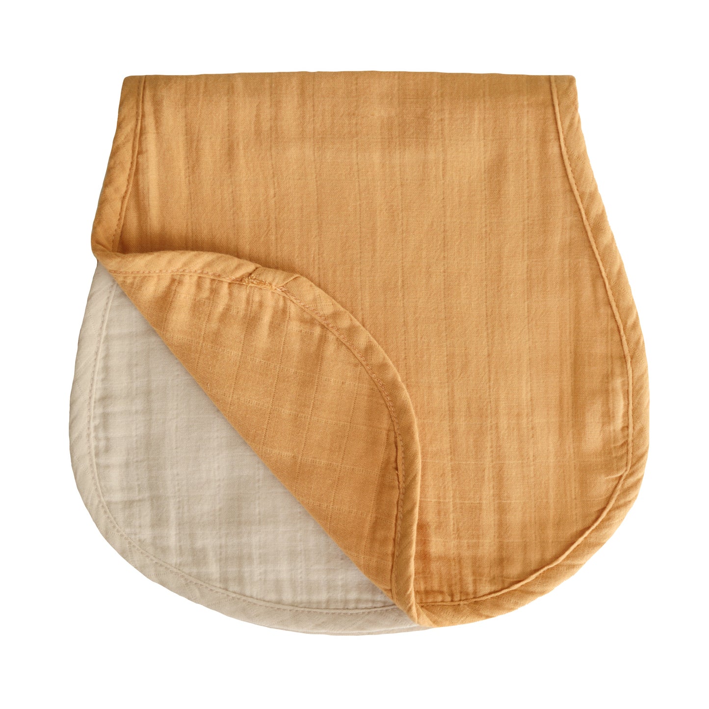 Organic Cotton Muslin Burp Cloth 2-Pack - Chickadees Wooden Toys