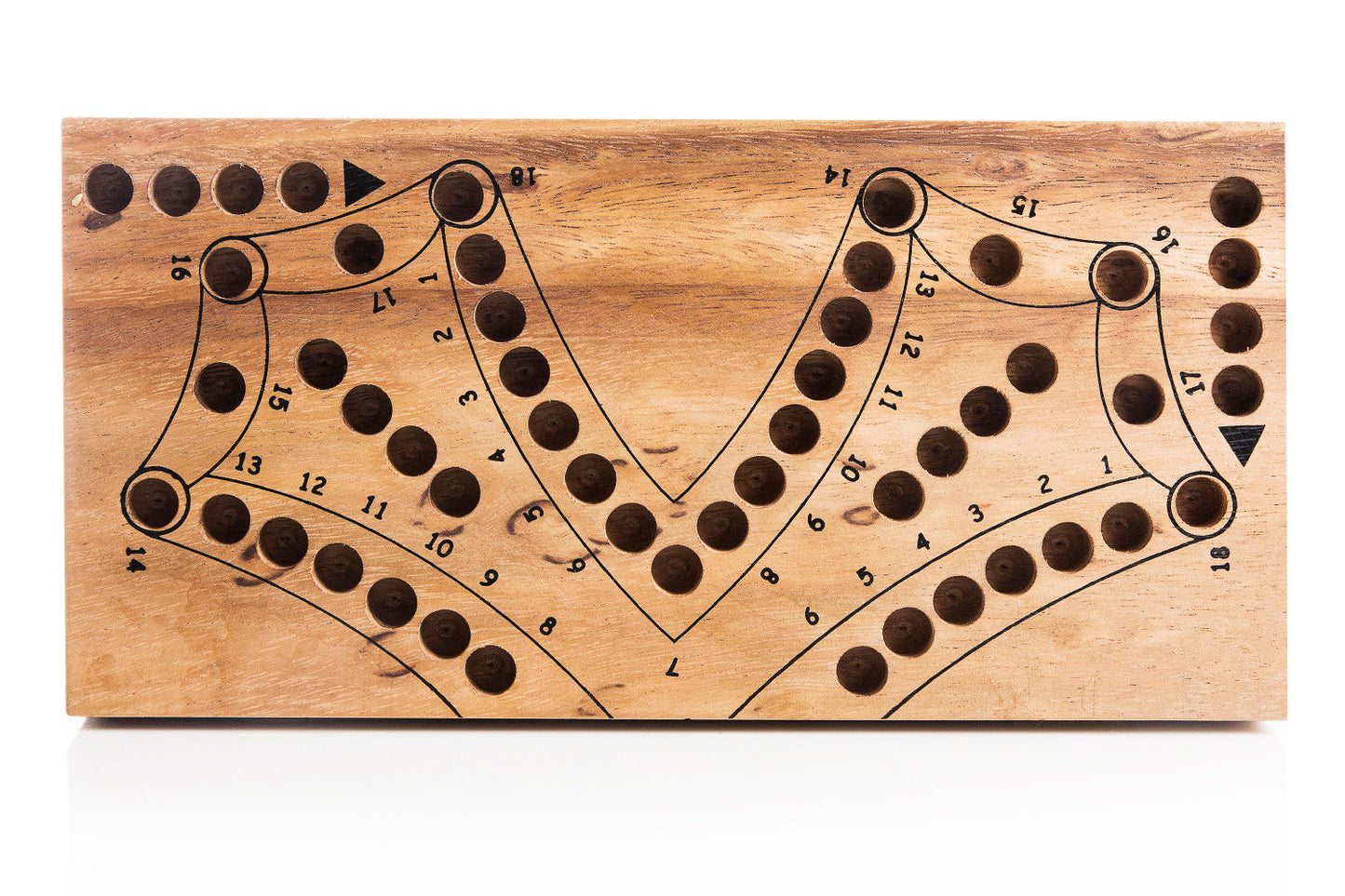 Tock 4 - Family Strategy Board Game - Chickadees Wooden Toys