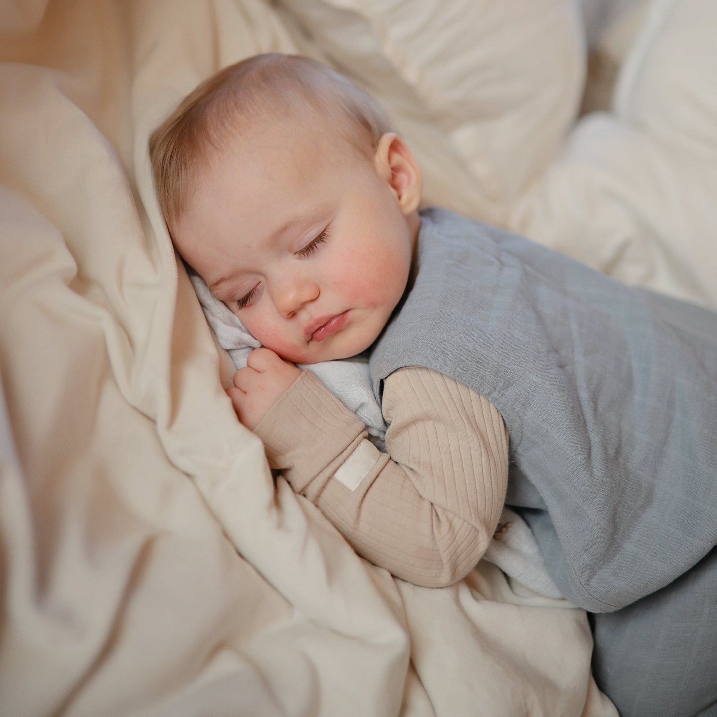Organic Cotton Sleep Bag - Chickadees Wooden Toys