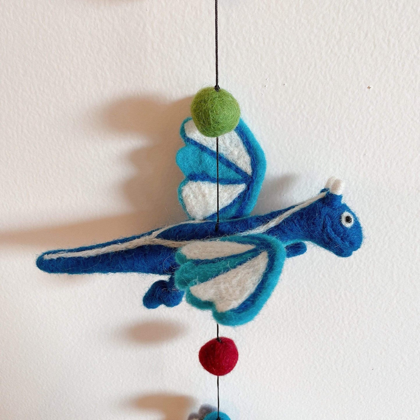 Felt Dragon Garland - Chickadees Wooden Toys
