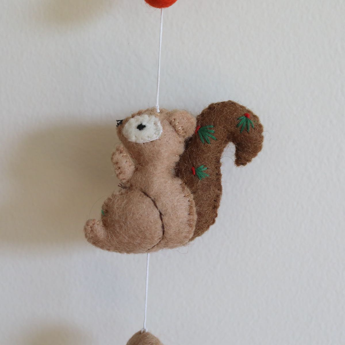 Felt Forest Animal Garland - Chickadees Wooden Toys