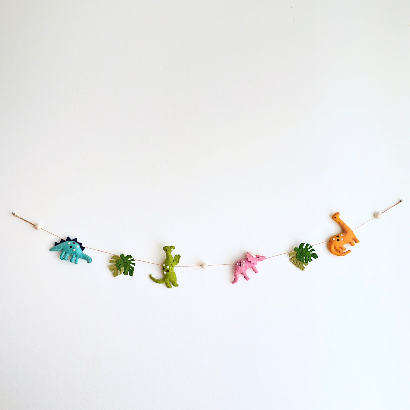 Felt Garland - Jurassic Dinosaur - Chickadees Wooden Toys