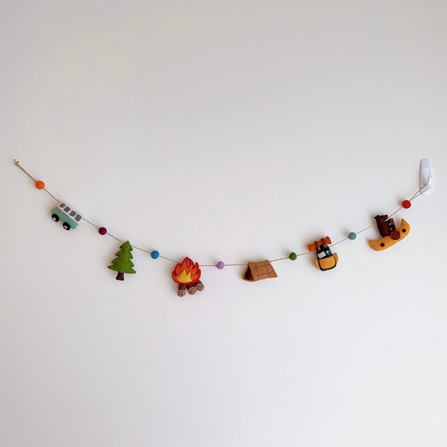 Felt Garland - Outdoor Adventure - Chickadees Wooden Toys