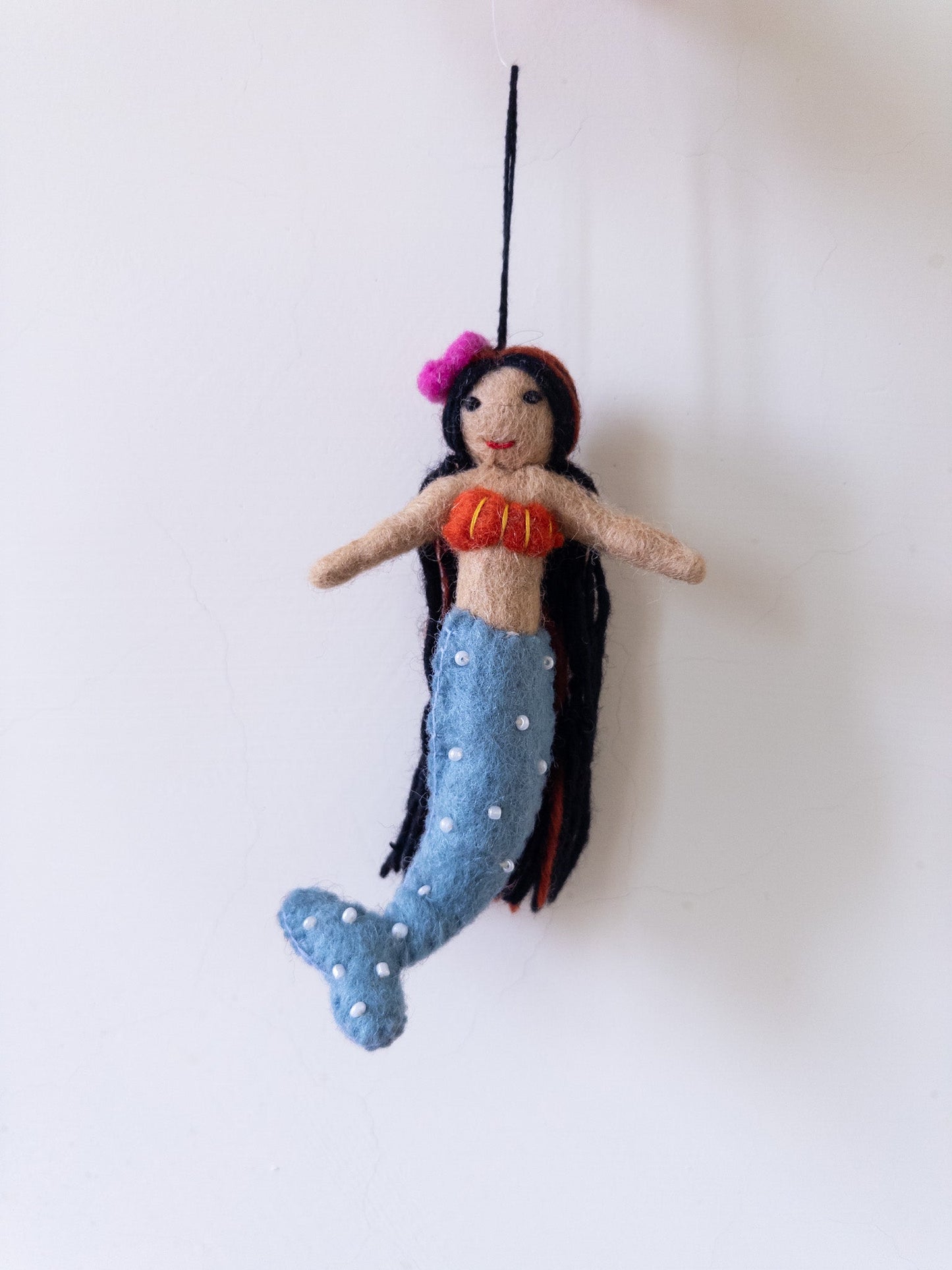 Felt Ornament - Assorted Mermaid - Chickadees Wooden Toys