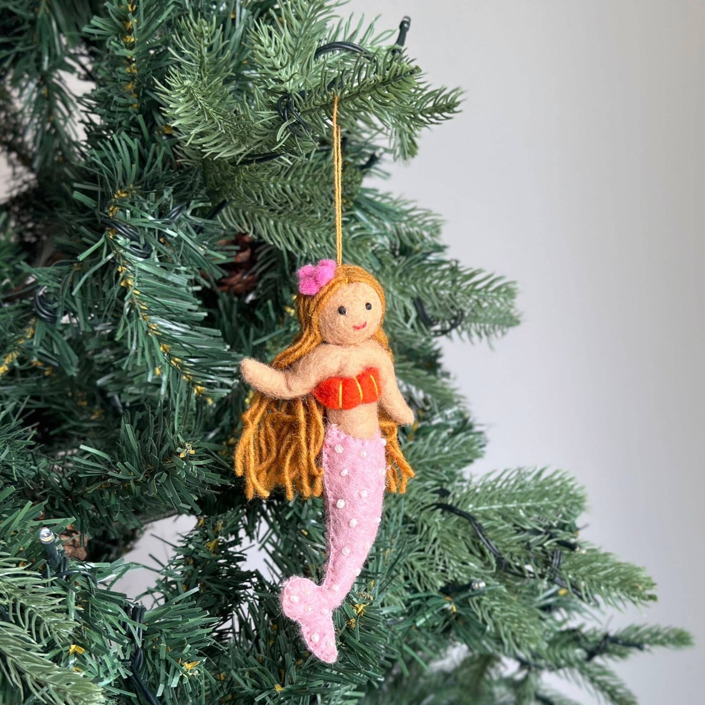 Felt Ornament - Assorted Mermaid - Chickadees Wooden Toys